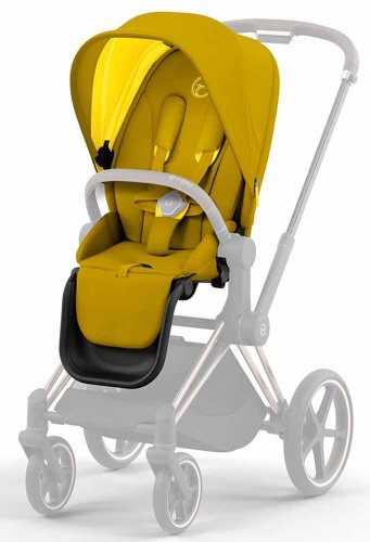 Cybex Набор чехлов прогулочного блока для коляски Priam IV / цвет Mustard Yellow (желтый)