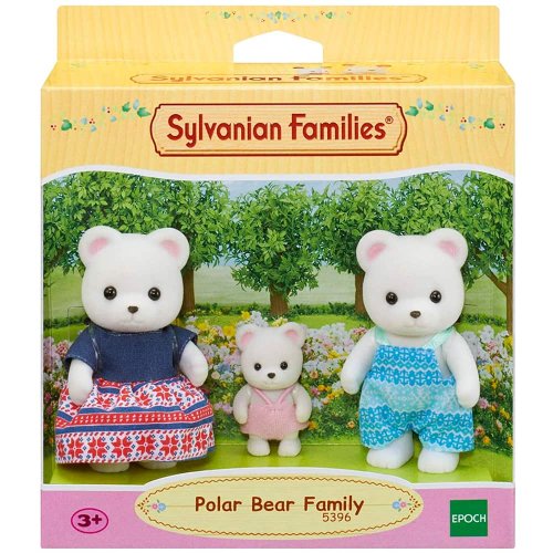 Sylvanian Families Игровой набор "Семья Полярных мишек", 3 фигурки