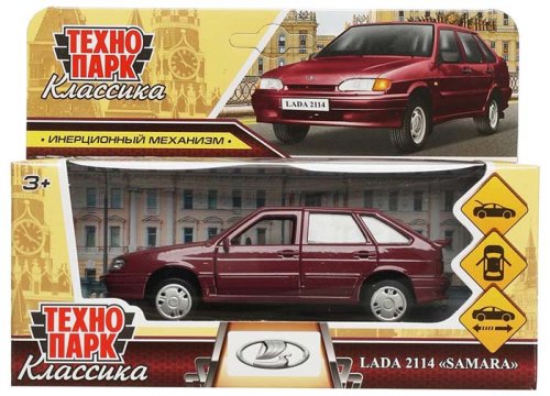 Технопарк Металлическая модель «Lada-2114 «Samara»