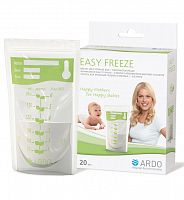 Ardo Пакеты для замораживания грудного молока Easy Freeze, 20 шт					