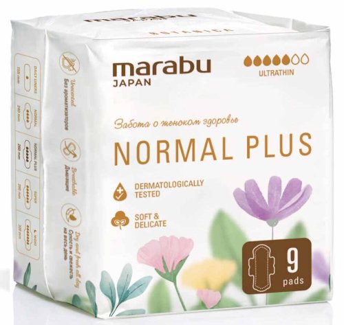 Marabu Ультратонкие прокладки Normal Plus, 9 штук