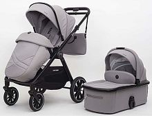 Bambini Moretti Коляска 2 в 1 Rider / цвет Light grey (серый)					